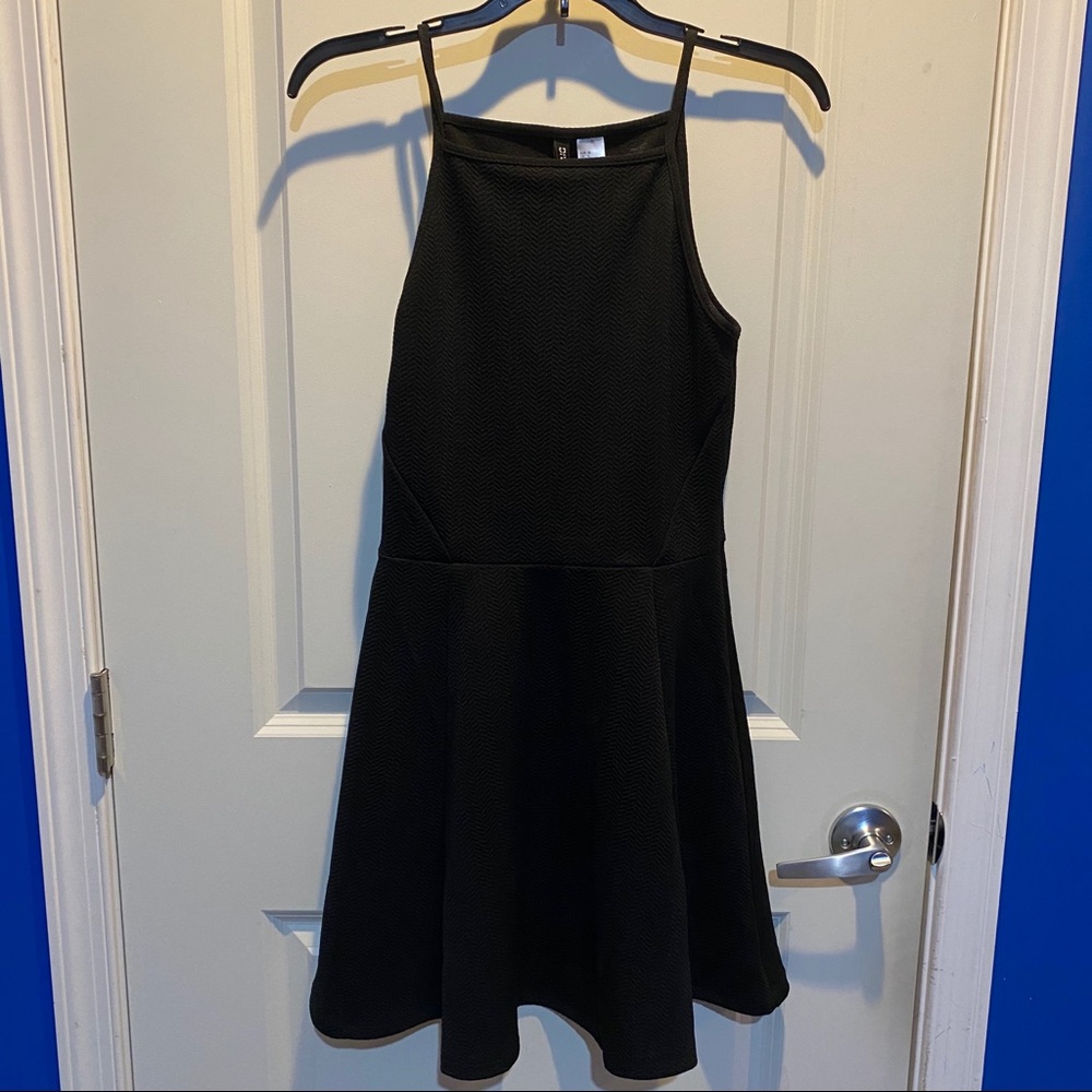 NWT Black halter cocktail dress